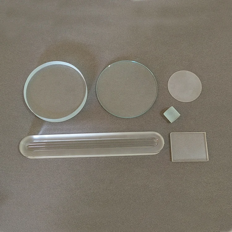 Borosilicate 3.3 Round Fused Plate Customize Shape Tempered High Temperature Sight Glass