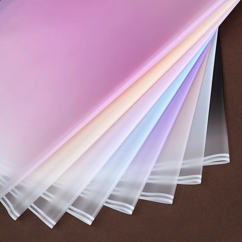Wholesale Bouquet Korean Paper for Flowers Film Transparent Gift Wrapping Paper