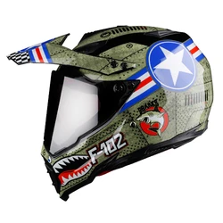 Custom Helmet Shield Motorcycle Full Face Motocross Helmet For Adult
