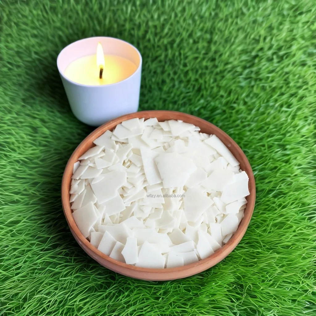 DAWN GREEN VALLEY Eco-friendly Natural Soy and Paraffin Blend Wax DIY Handmade Candle Flakes for Holiday Gift Making