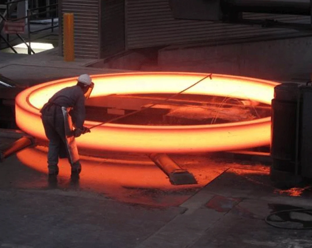 Производство Inconel 718 нержавеющая сталь 904 легированная 42CrMo 4130 бесшовное кольцо ковка