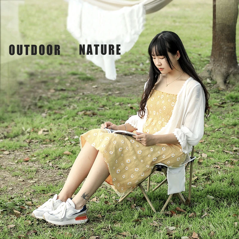 Lightweight Aluminum Folding Table and Chair Set Outdoor Portable Cheap Folding Chair With Carry Bag