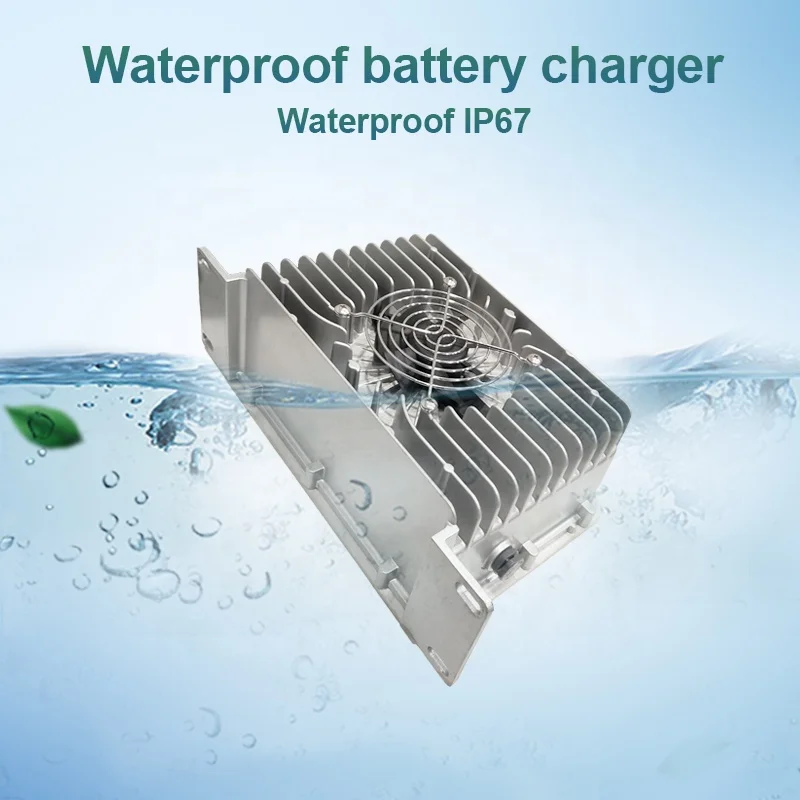 Lithium LiFePO4 Battery Charger for EV Motorcycle 2kw Longrun Waterproof Fast Charger on Board Golf Cart Charger