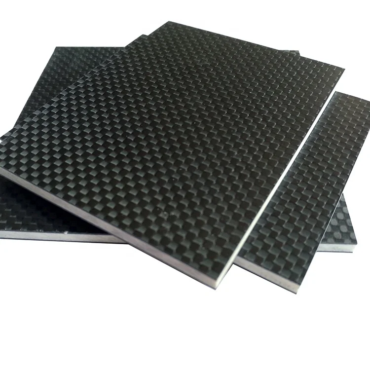 Super light carbon fiber  foam sheet plate  Carbon Fiber Sandwich Plate 2mm-10mm