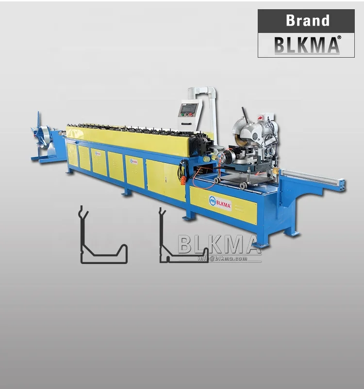 Blkma Manufactured Tdc Flange Roll Machine/Air Metal Duct Sheet Flange Forming Machine for Sale