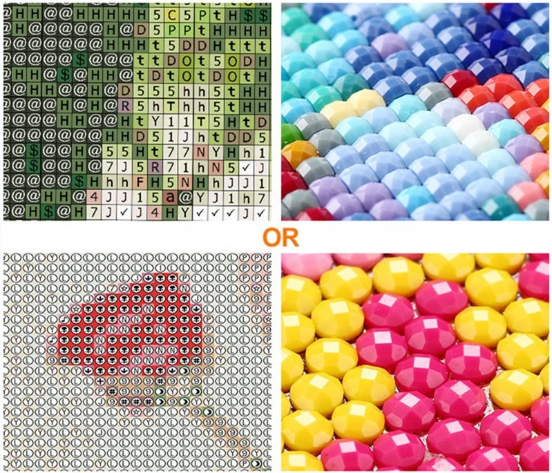 W-DP003 Dropshipping 5D Full Drill DIY Diamond Embroidery Mosaic Art Custom Diamond Painting Kits