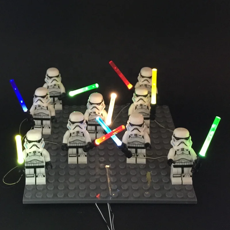 LED Light Lightsaber For Legos Figure The Force Awakens Nano
