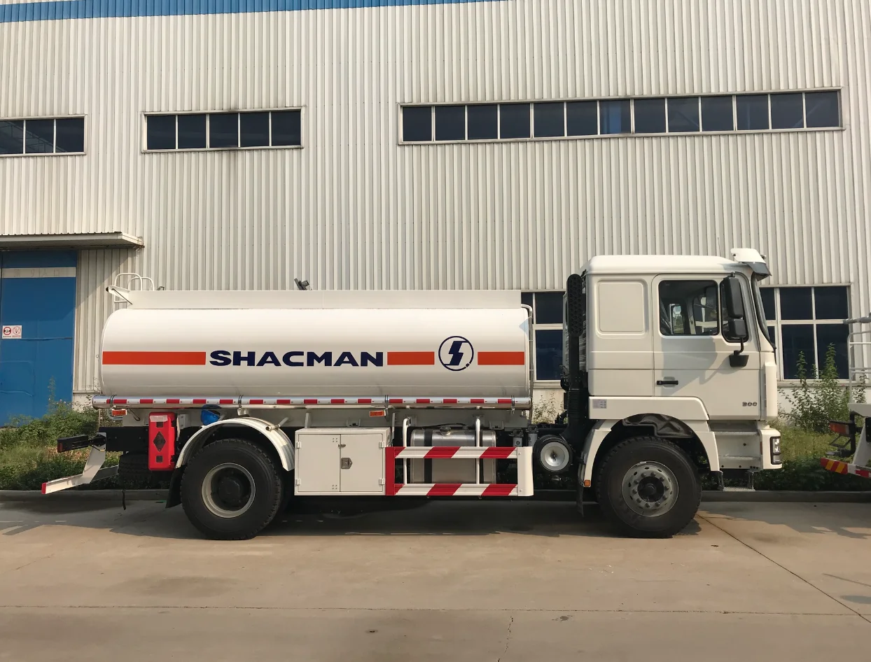 Shacman 4x2 15000L топливный бак грузовик 15 м3
