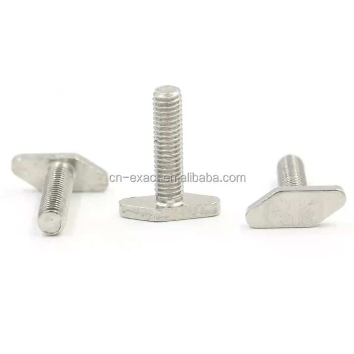 Factory direct T Slot Hammer Head 304 Stainless Steel Channel T Bolts Screws