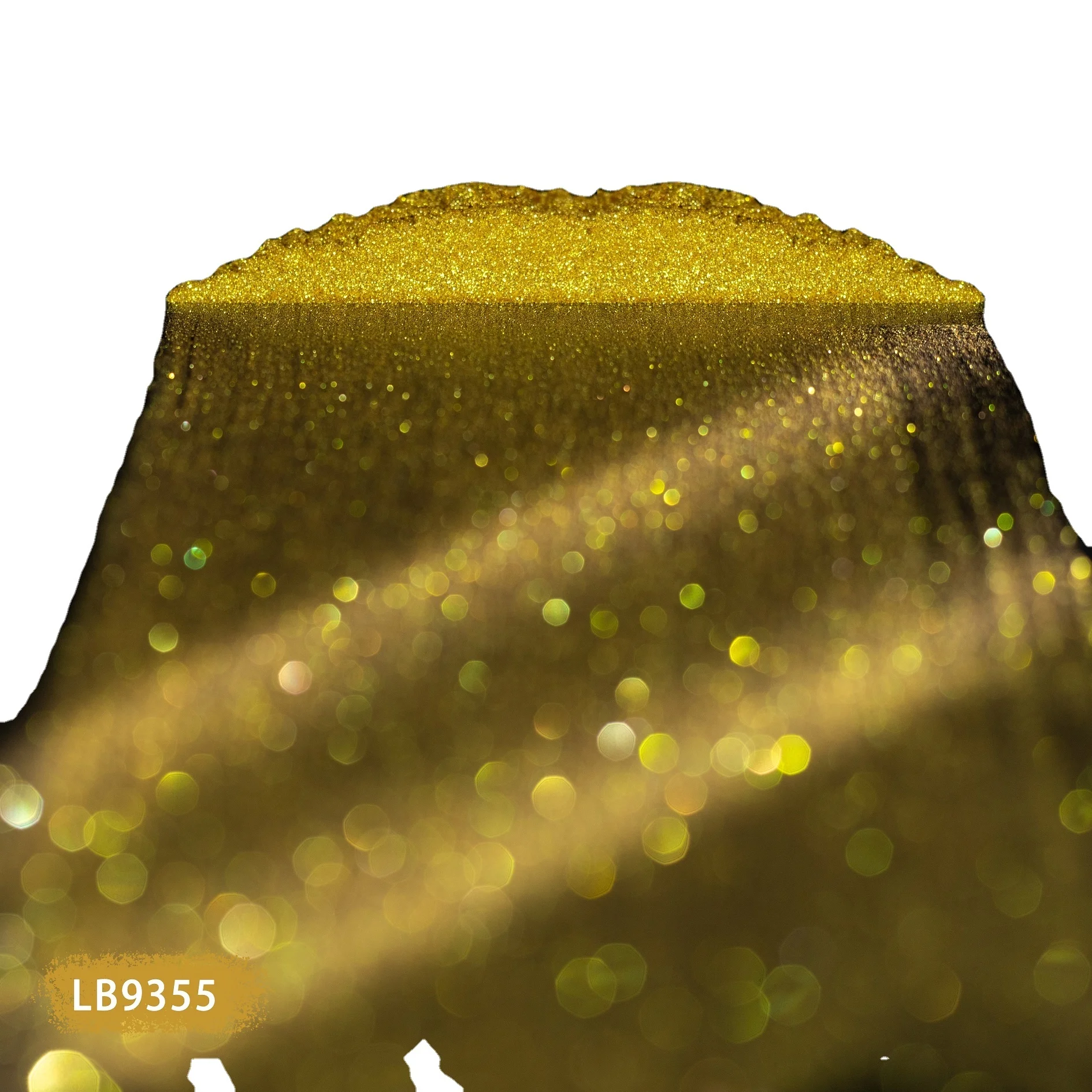 Sparkle shimmer gold mica powder pearl pigment for paint coating