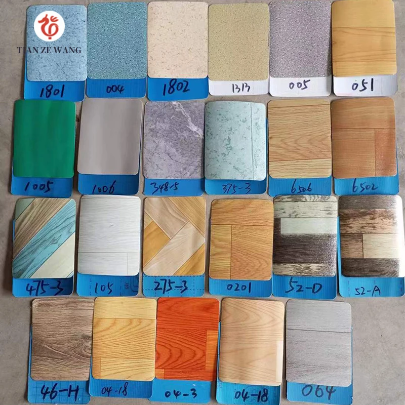 Lowest Cheap Linoleum Flooring Rolls Coverings Flooring Roll for Dance Virgin Material PVC Vinyl Roll Modern Indoor Parquet 2.0m