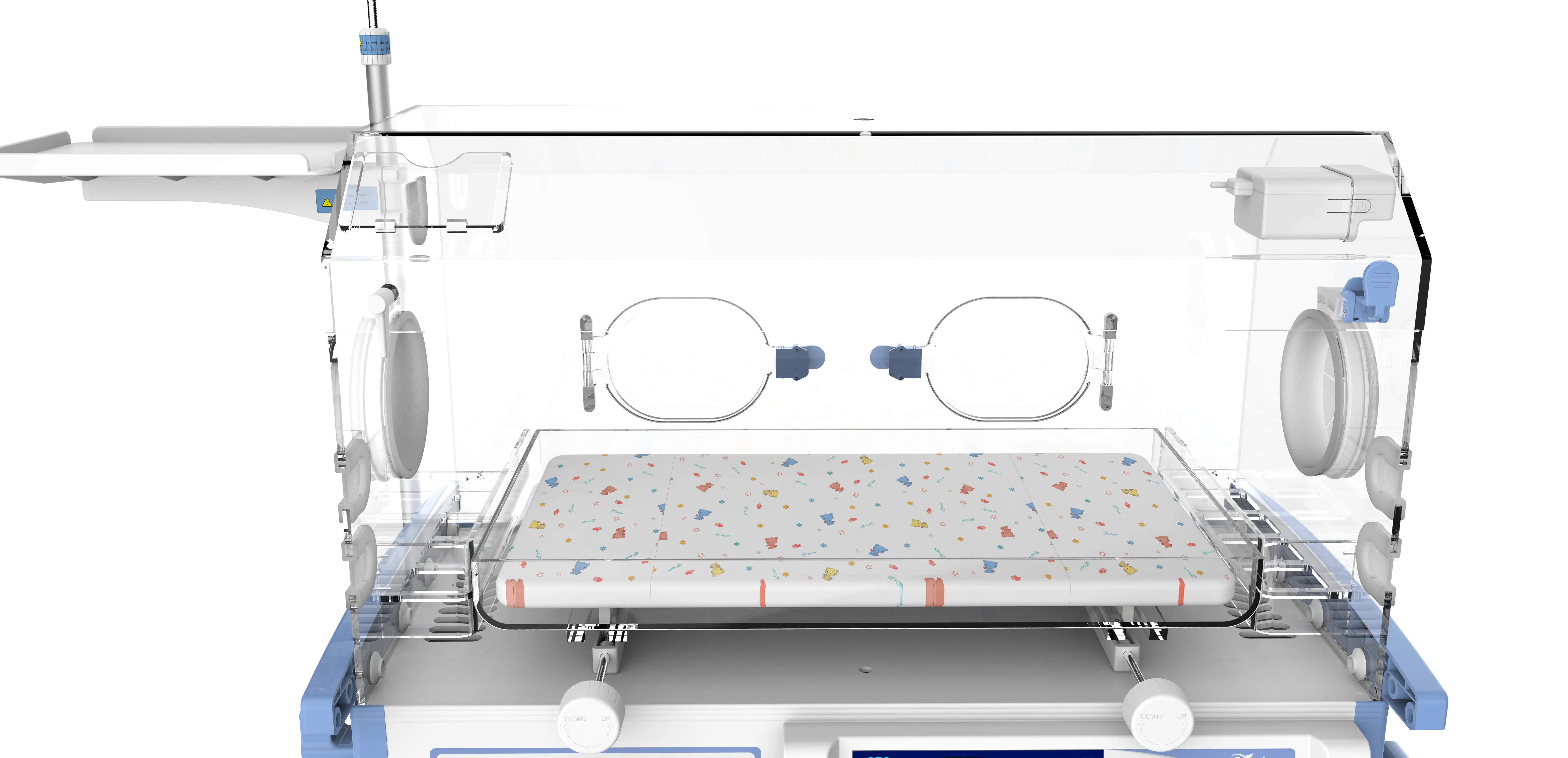 Care Infant Radiant Incubator Hospital Used Standard Newborn Baby Electric Carton Ce White Zhengzhou Treatment 1 Unit Class II