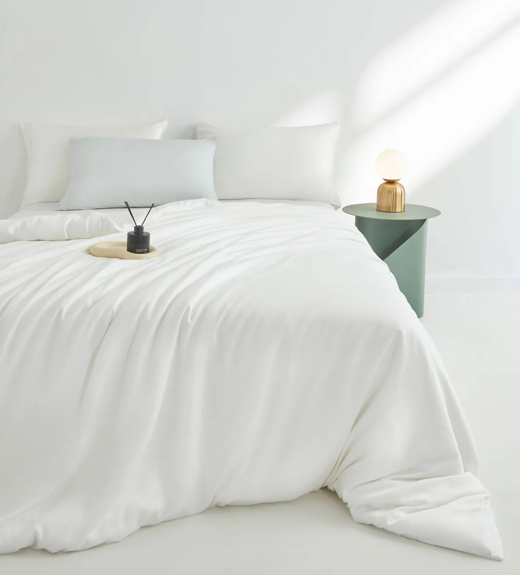 Custom 100% Tencel Lyocell Eucalyptus Fiber Pillow Case Slip Silk Pillowcase