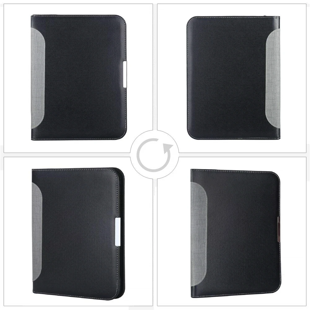 Hot selling a4 travel document organizer for documents portfolio binder