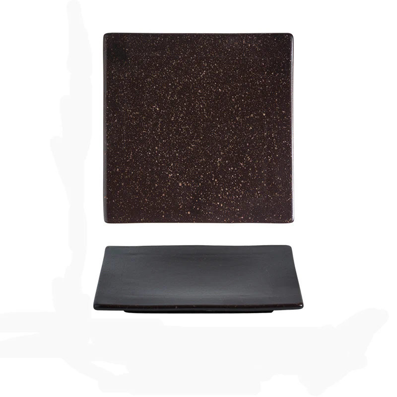 Japanese Restaurant Square Porcelain Platters Serving Tray Japanese Ceramic Sashimi Plate Sushi Plate