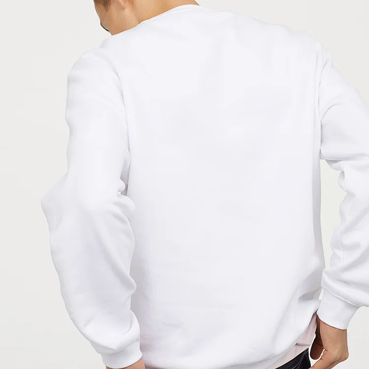 Cheap Blank Crewneck White Sweatshirt Men