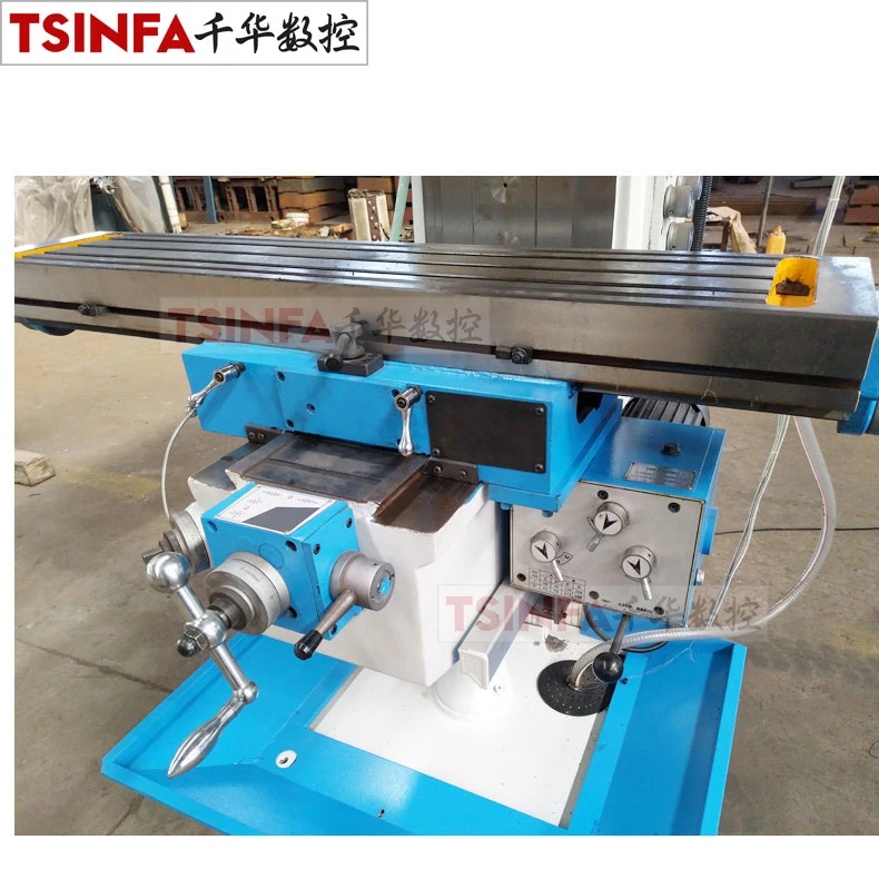 Universal milling machine price with swivel head X6226C XN26C DRO Vertical/Horizontal Milling Machine China CE