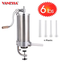 6 LBS Manual Vertical Stainless Steel  Sausage Maker