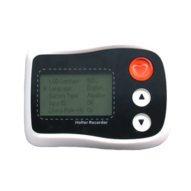 Высококачественная техника электронный регистратор Холтер 24-часовой темп белый для больницы анализа сердечно-сосудистой системы