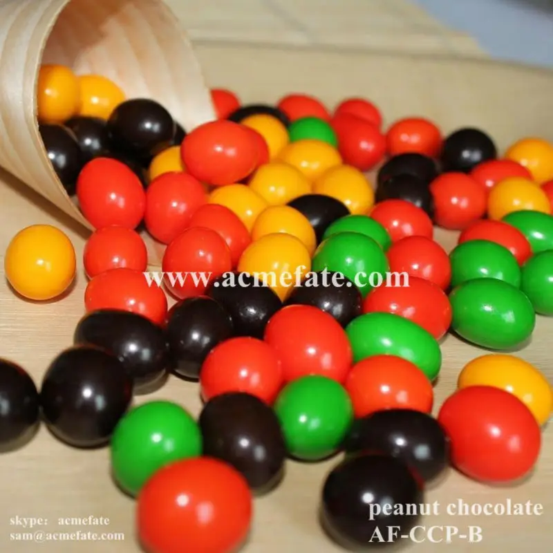Compound peanut chocolate, chocolate coated peanut candy