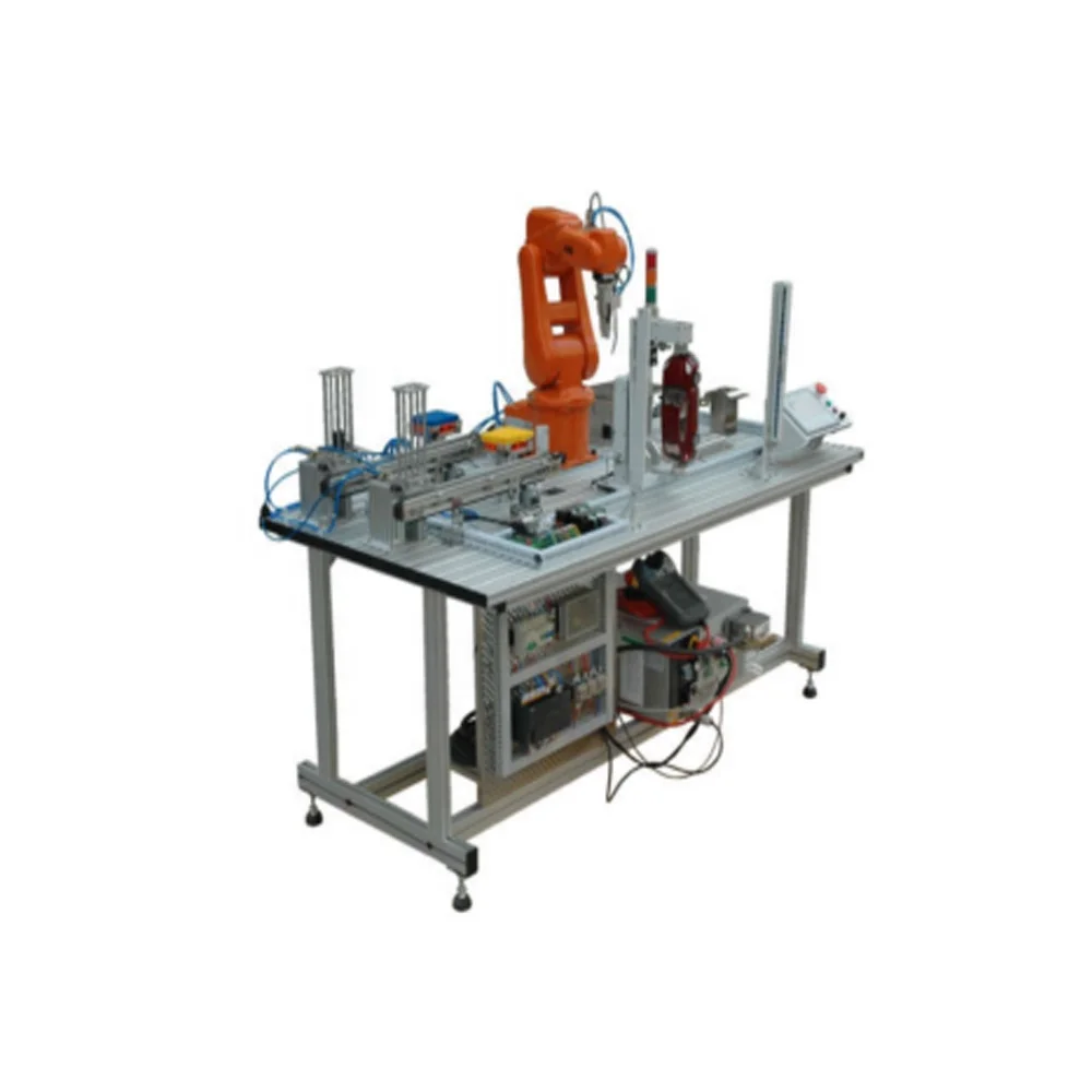 Collaborative 6 Axis Robot Arm With Camera And Gripper Educational Equipment Mechatronics Trainer Equipment