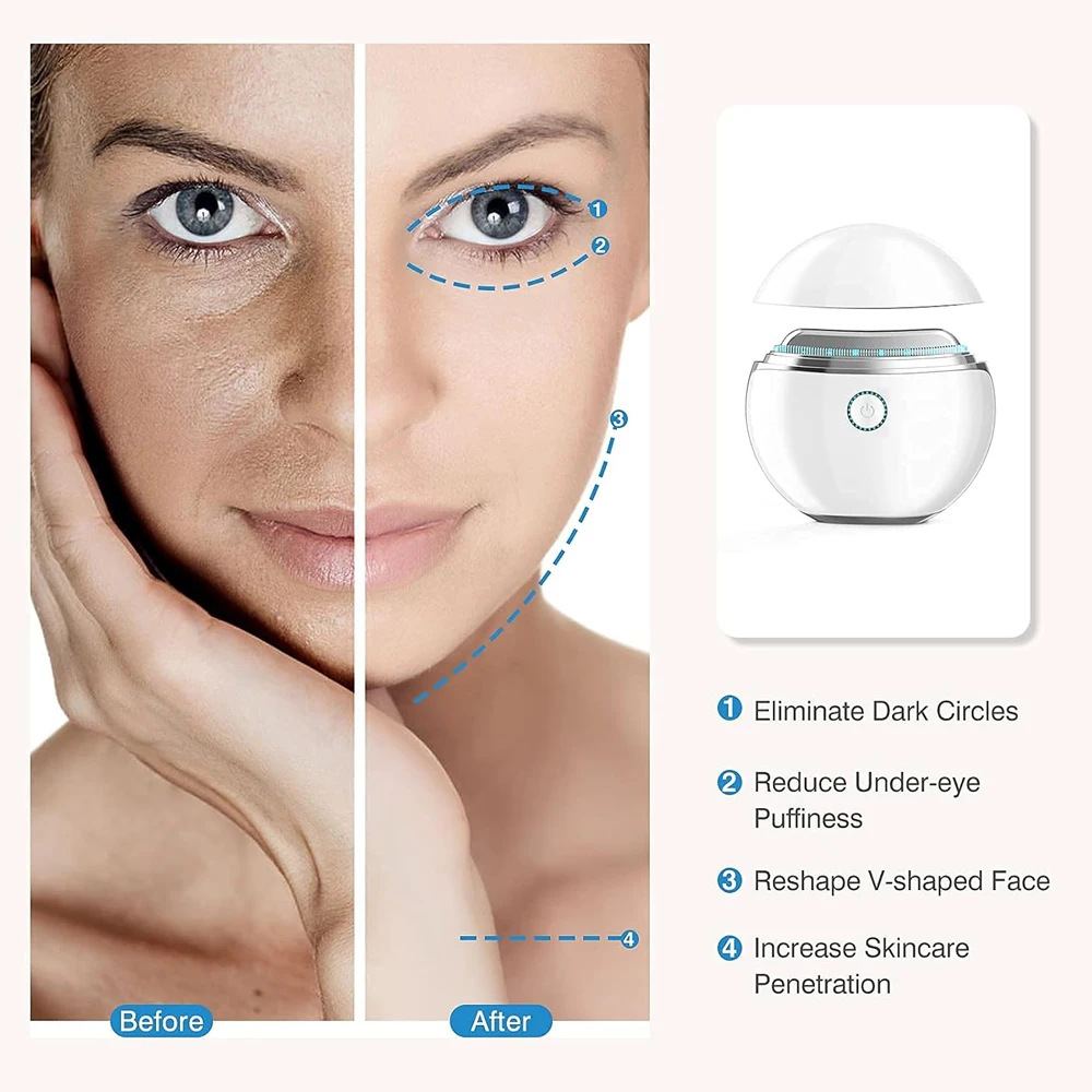 Beauty Skin Care Products Massage Gua Sha Stone Facial Tool Stainless Steel Face Massager Electric Gua Sha Scraping Instrument