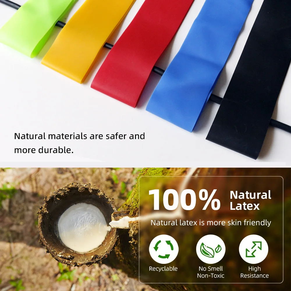 Popular Models Fitness Gym Trainer Latex Resistance Bands Sport Accessories Private Label Squat Buttocks Yoga Resistance Ring