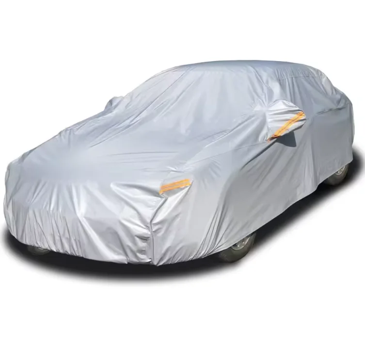 Hot Selling Outdoor Car Cover Waterproof Polyester Oxford 210D Car Windshield Cover for Ice and Snow