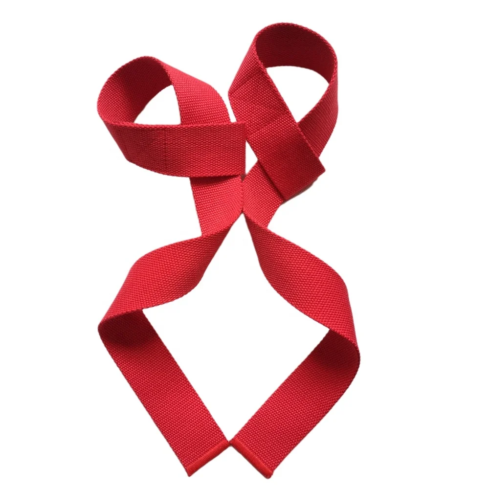 Custom adjustable gymnastic fitness weight lifting gym weightlifting wrist strap