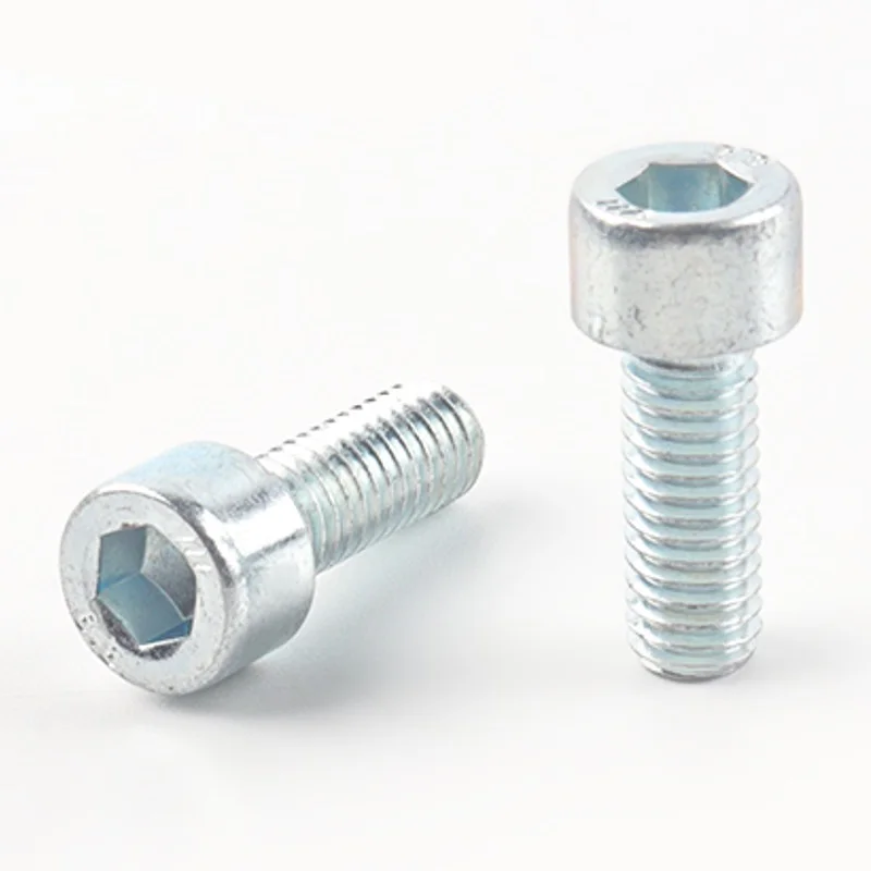 Zinc Plated Hex Socket Head Cap Screws Bolts and Nuts and Washers Metric Allen Hex Socket Head Cap Screws Bolts Fully Threaded