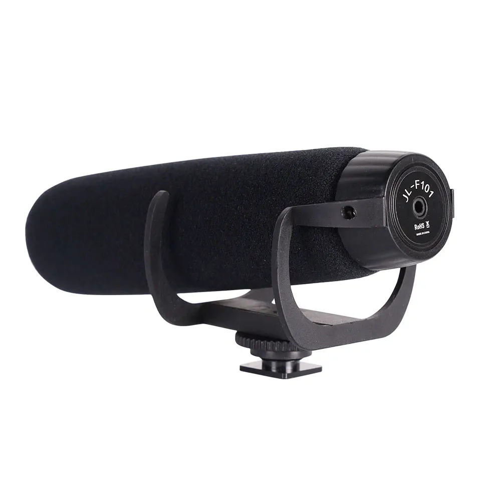 Slamoe G027 JL-F101 Microphone Portable Radio Recording 2 in 1 Microphone For Webcast Indoor And Outdoor Interviews