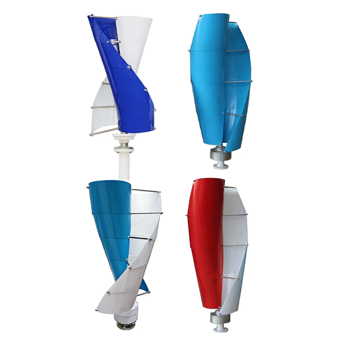 Solar And Wind Power Wind Generator 5kw 10kw Vertical Axis Wind Turbine System With Inverter