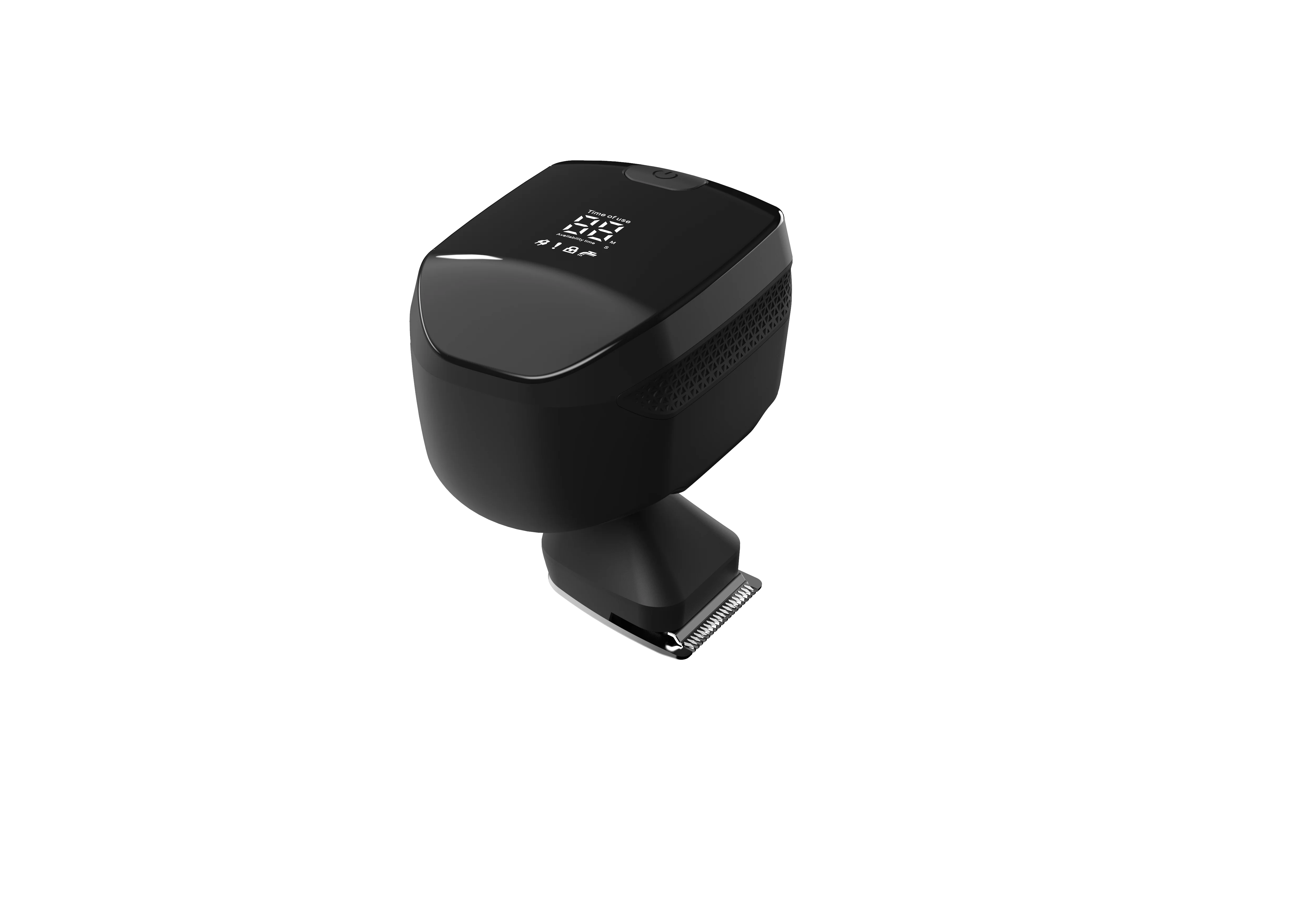 RUNWE New RS2025 Electric Shavers Hair Cutting Machine Beard Trimmer LED Bald Head Shaver with 6 Stainless Steel Blades for Men