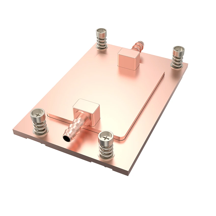 Newest AMD socket SP3 LGA 4094 Milan EPYC TDP 400W liquid water CPU cooler cooling heat sink heatsink for workstation server