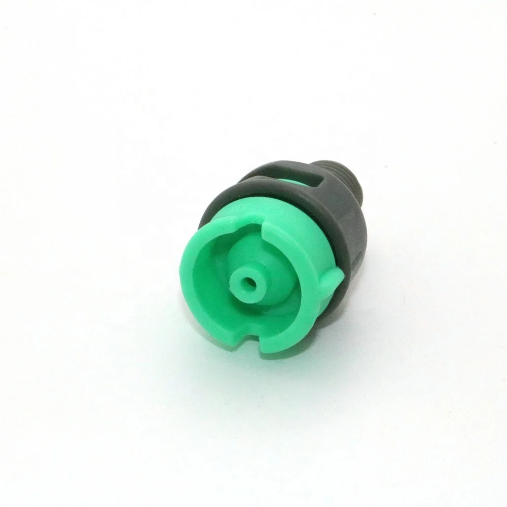 1/4 Easy Installed Industrial Quick Release Cleaning  Full Cone Jet Plastic Spray Nozzle
