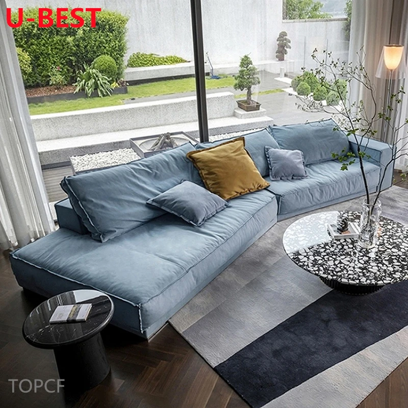 U-Best  Italian Corner Modular Sectional Sofa Design Sofa Divani Kanepe Hoekbank Mueble Meble De Salon Maison Furniture Living R