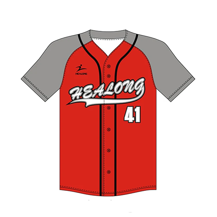 Мужская футболка из полиэстера с сублимационной печатью, японские бейсбольные Джерси