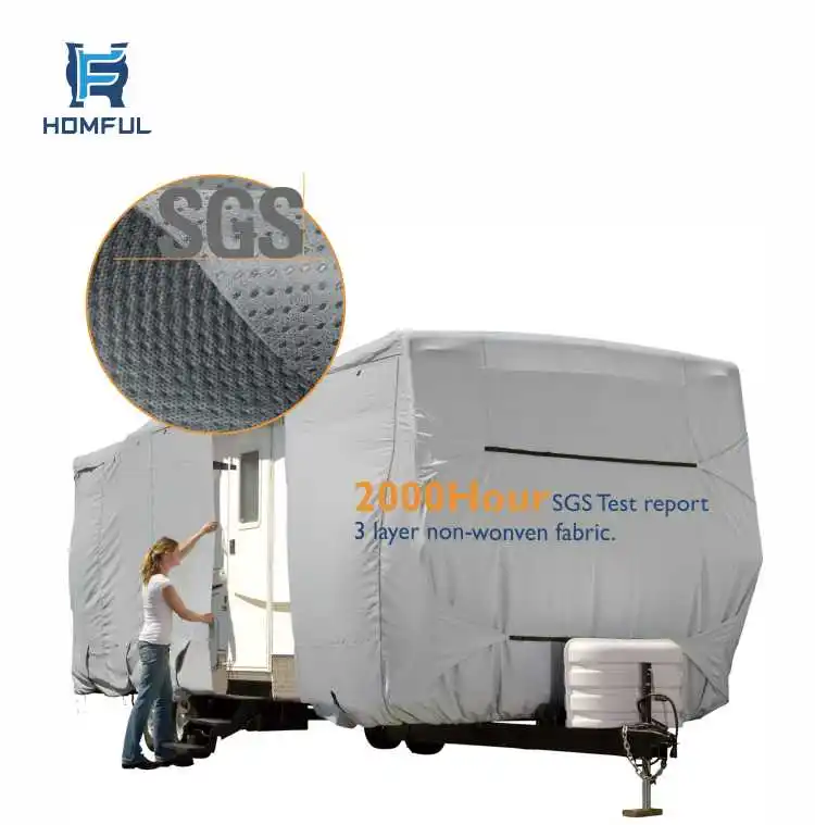  HOMFUL Travel Trailer Caravan Cover Motorhome Camper Waterproof Covers Australian