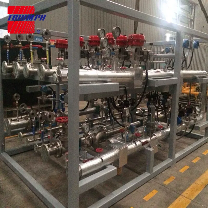 Pressure Regulating Skid for 4000-5000Nm3/h Ambient Air Vaporizer