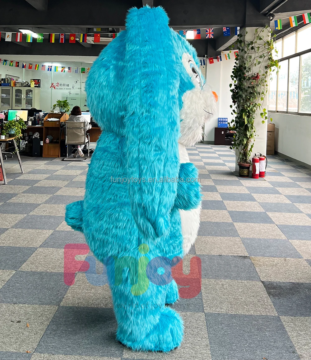 Inflatable Rabbit Mascot Adult Easter Bunny Anime Role Playing Set Party Set Animal No Battery