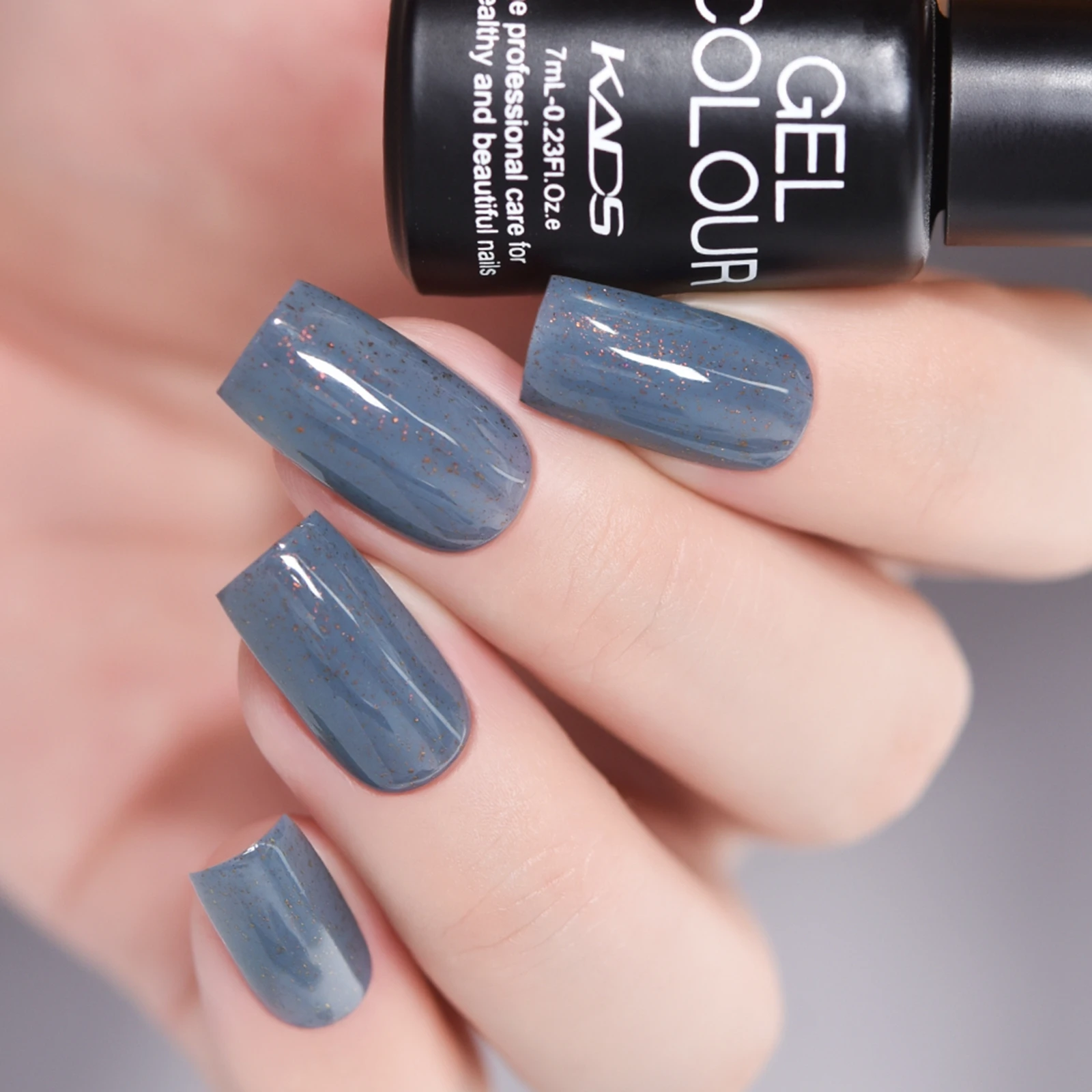 KADS 1kg Mica Gel Nail Polis Glitter Gold Sequins Flakie Nail Art UV LED Soak Off Gel Lacquer