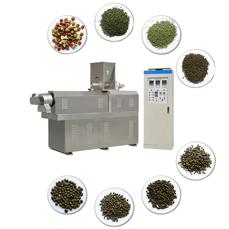
Factory direct sale floating fish feed pellet machine / fish feed extruder machine 