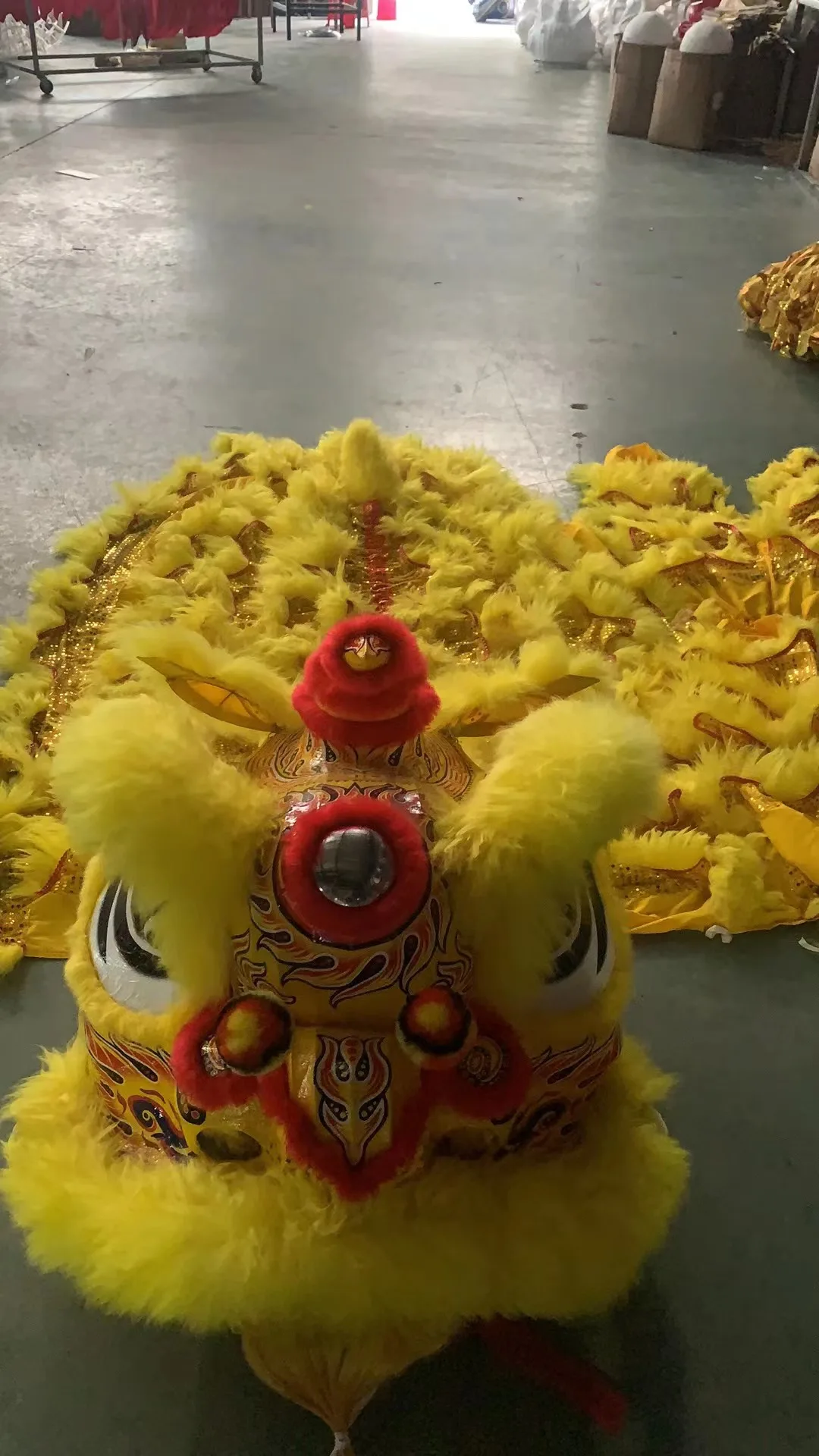 Chinese Normal Size China Performance Lion Dance Costume Chinese Culture Dancing Lion Lion Dance Two People Adult Performance
