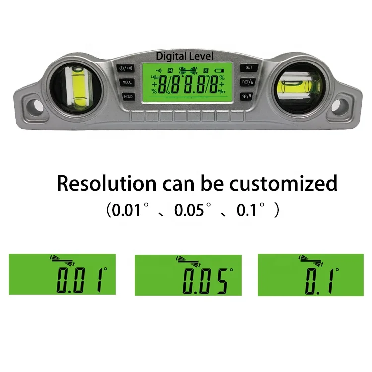 LCD Display Smart Electronic Digital Inclinometer Level with Strong Magnet force
