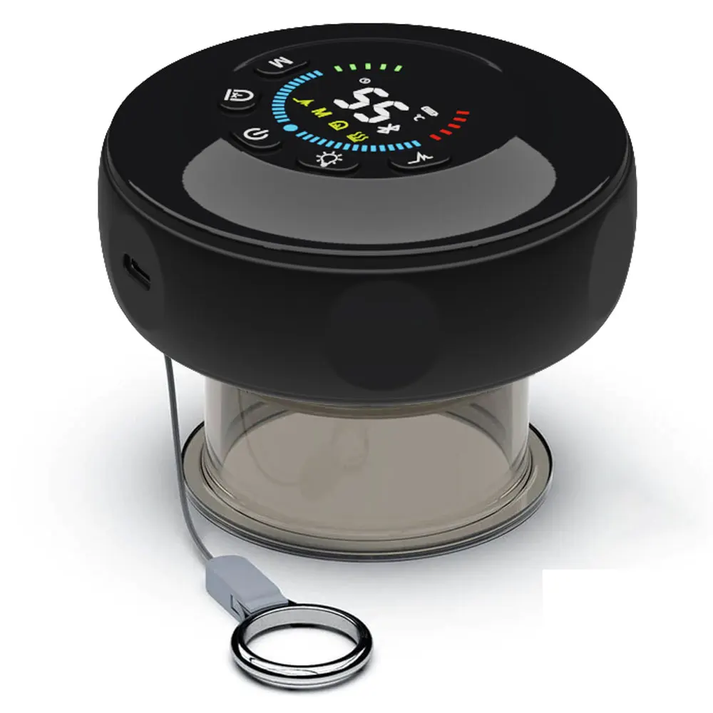 Vacuum Cupping Therapy Machine Electric Cupping Therapy Massager Custom Packaging Abs Vacuum Massage Cupping