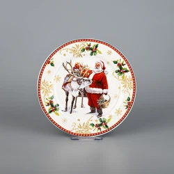 hot plates bone china crockery ceramic christmas dinnerware