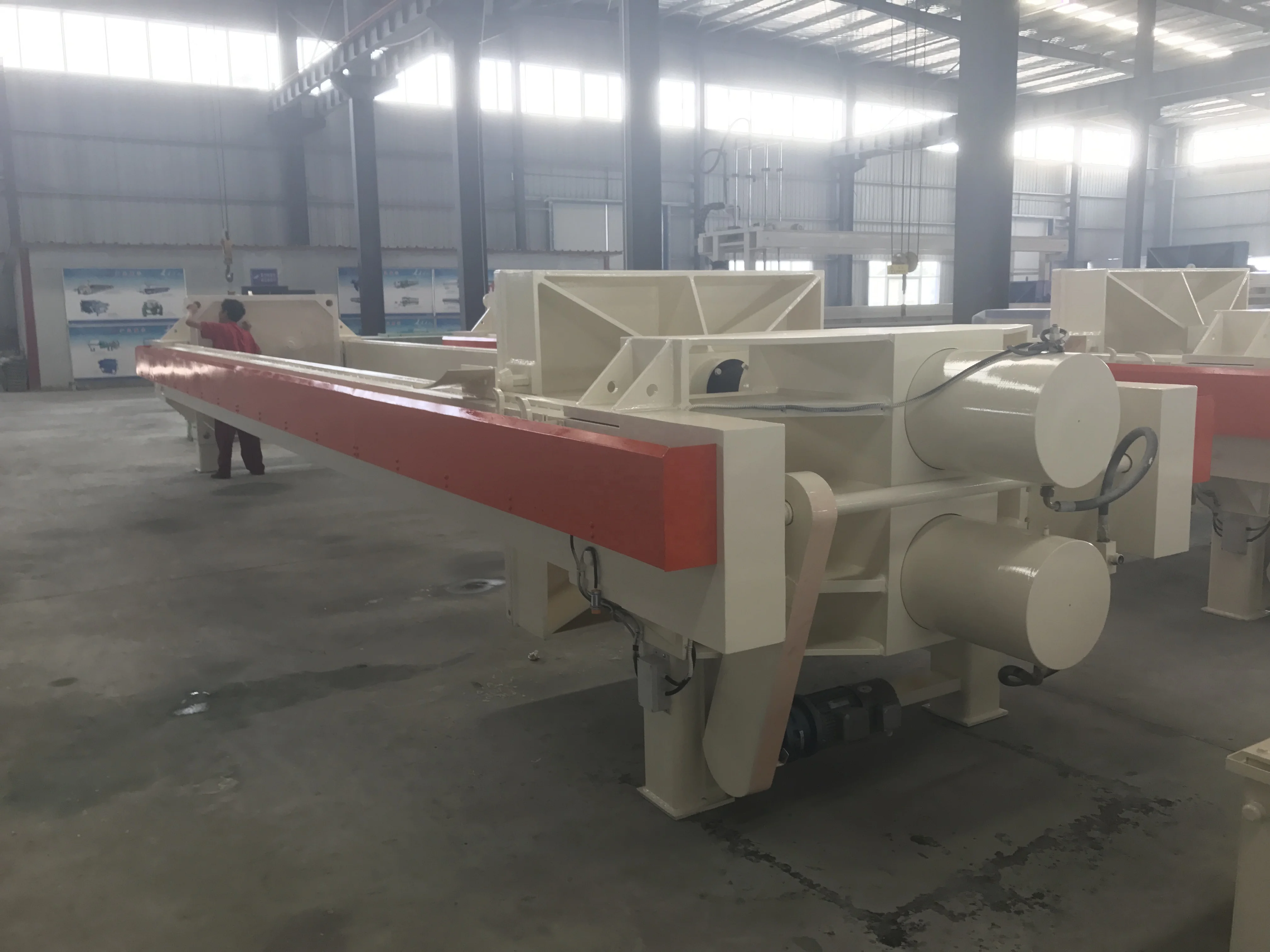 High Pressure Filter Press for Clay Slurry/Glass Polishing Water/Washing Sand Factory