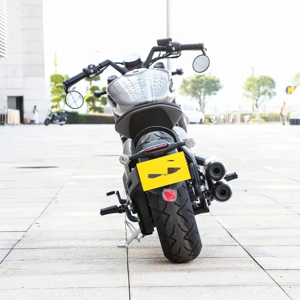 adult high configuration 37kW 160km/h Double cylinder four stroke 450cc Cruise bobber Motorcycle for BENDA napoleon450