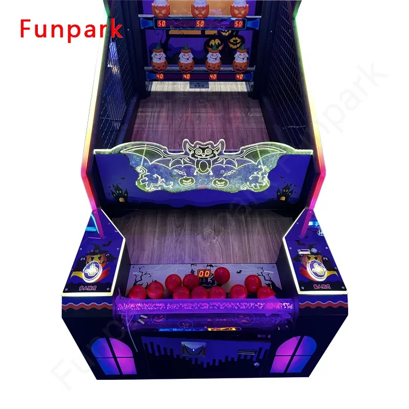 Factory Direct Sale Coin Operated Games Throw Balls Ticket Redemption Pumpkin Party 2 Redemption Game Machine