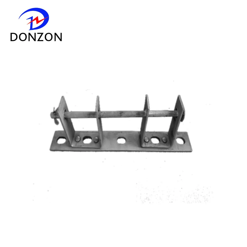 Hot Dip Galvanized D iron with bolts and nuts for pole line hardware